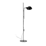 Floor lamp Funiculi Deep black RAL 9005