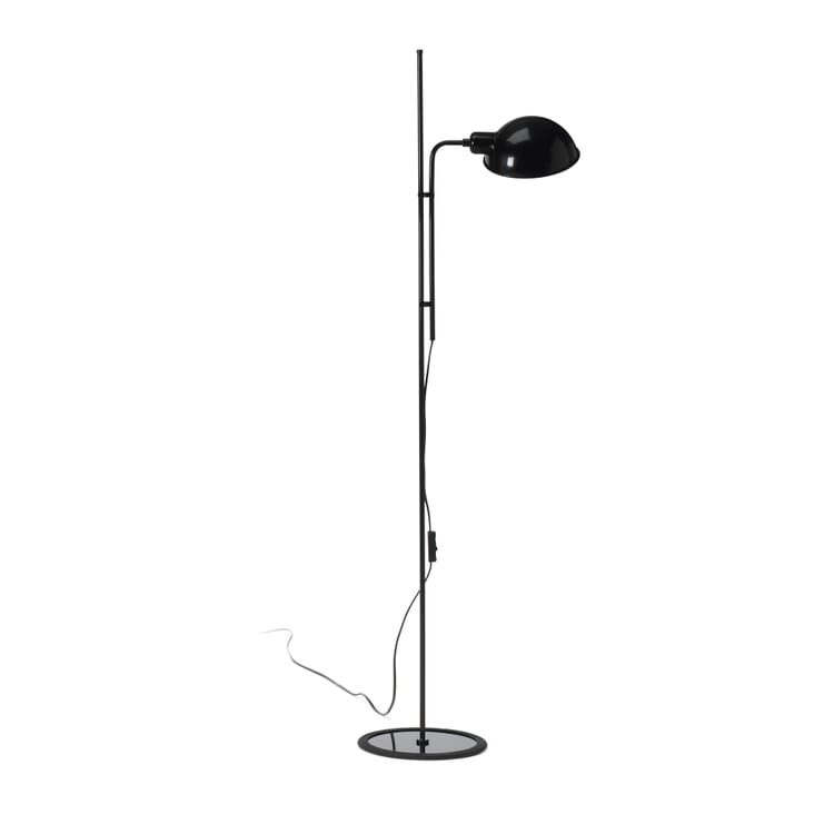 Floor lamp Funiculi, Deep black RAL 9005