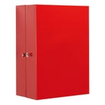 Medicine cabinet Pronto RAL 3000 Fire red