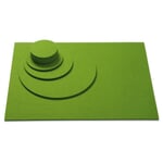 Untersetzer Filz 45 x 35 cm Grün