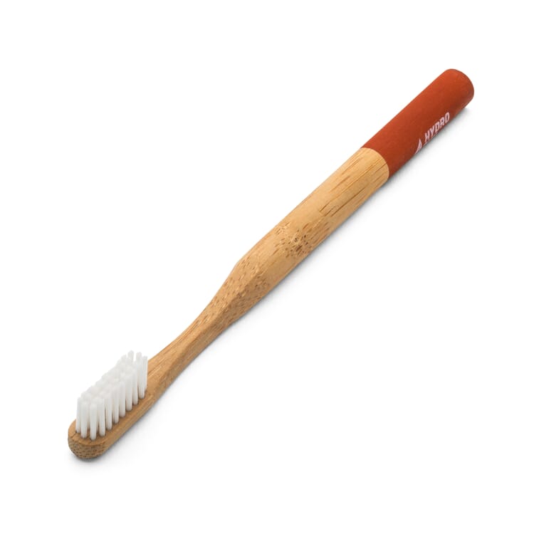 Hydrophil Zahnbürste Bambus, Rot