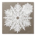 Fensterschmuck Schneeflocke 2-teilig