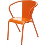 Estoril chair RAL 2004 Pure orange