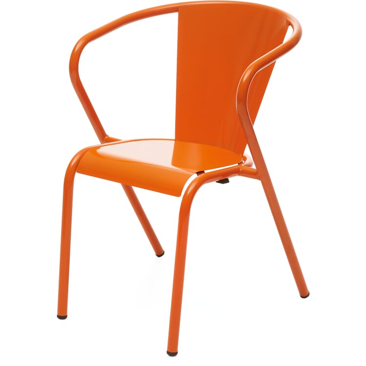Estoril chair, RAL 2004 Pure orange