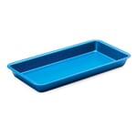 Tablett Alumoule 20×10 Blau