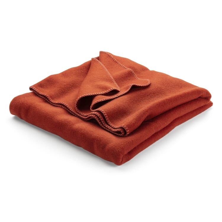 Virgin wool blanket