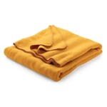 Virgin wool blanket Yellow