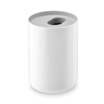 Lunar waste garbage can White / Grey