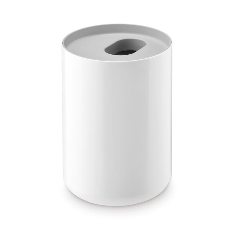 Lunar waste garbage can, White / Grey