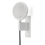 MAG Wall Sconce. White / Cable: Gray