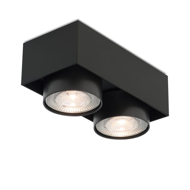 Downlight in a Box Wittenberg, RAL 9005 Jet black