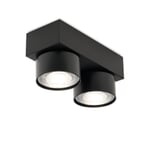 Surface mounted spotlight Wittenberg RAL 9005 Jet black