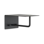 Wandgarderobe UNU 20 Schwarz/Schwarz