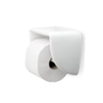 Toilet paper holder Zangra White