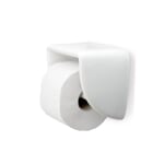Toilettenpapierhalter Zangra Weiß