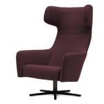 Armchair HAVANA Swivel Aubergine