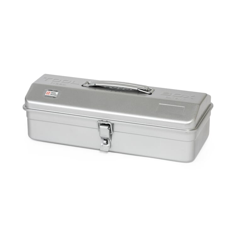 Universal box Toyo, round lid, Silver-Coloured