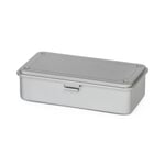 Stacking box Toyo Silver-Coloured