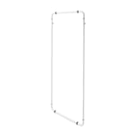 Garderobe Curve Klein Weiß