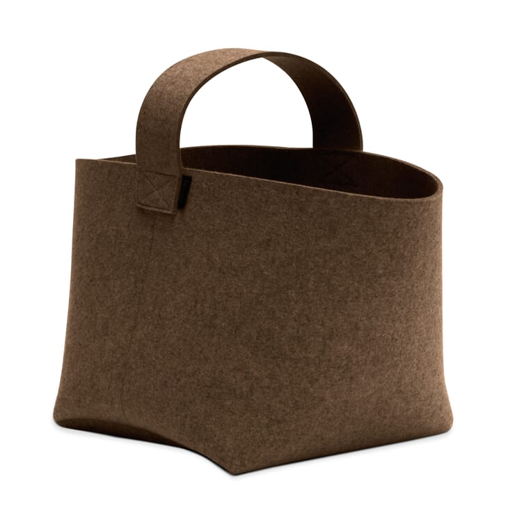 Firewood bag Eldstad, Brown, mottled