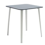 Tischplatte HPL mit abgerundeten Kanten 65 x 65 cm Anthrazit