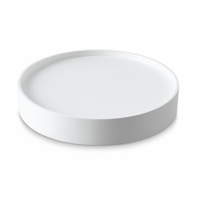 Tablett zu Hocker Drums Klein, Weiß