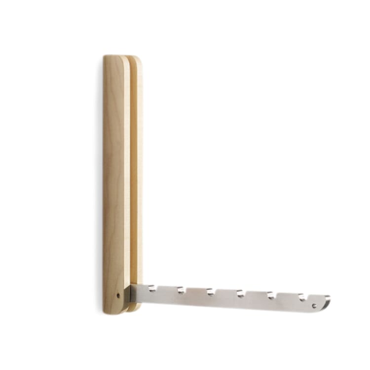 Wall hook rattle