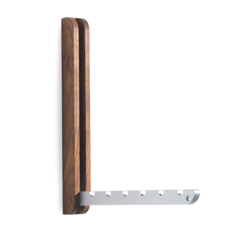 Klapper Wall Hook, Walnut