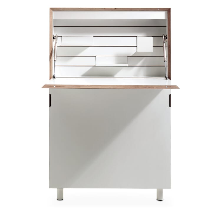 Flatmate Secretary Desk, White
