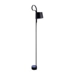 Floor lamp Rope Trick Black / Black