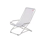 Deck chair Dondolina Silver color / Gray