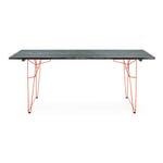 LTL Frame for Table and Lounger RAL 2001 Red orange