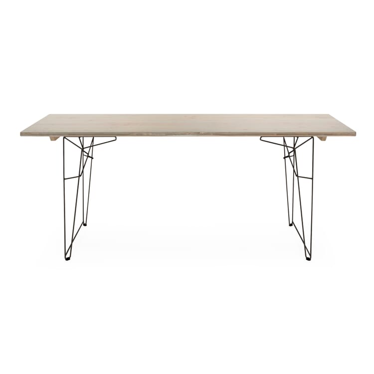 LTL table and lounger frame, RAL 7021 Black grey