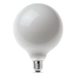 LED-Filament-Globelampe 125 mm E27 8 W Opal
