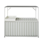 Insert for Tara shelf RAL 1013 Oyster white