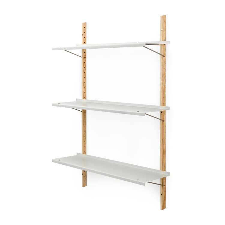 Wall shelf RM3, RAL 9010 Pure white