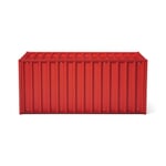 Container DS RAL 3013 Tomato red