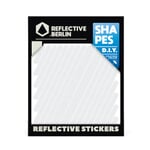 Aufkleber Reflective Streifen