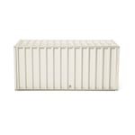 Container DS with a Lock RAL 1013 Oyster white