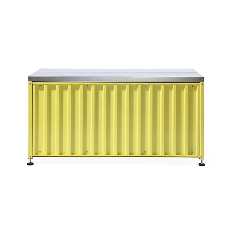 Bankbrett zu Container DS, Verzinkt