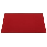 Untersetzer Filz 45 x 35 cm Rot