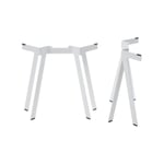 Tischbock Lebock RAL 9010 Reinweiß