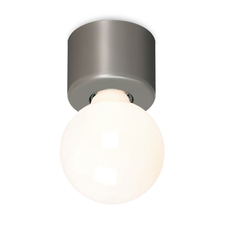 Wall and ceiling lamp stewpot, Gray Metallic DB 702