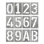 House number Spiekermann Industrial Hot-dip galvanized 0