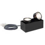 Wittenberg Floor Spotlight Jet Black RAL 9005