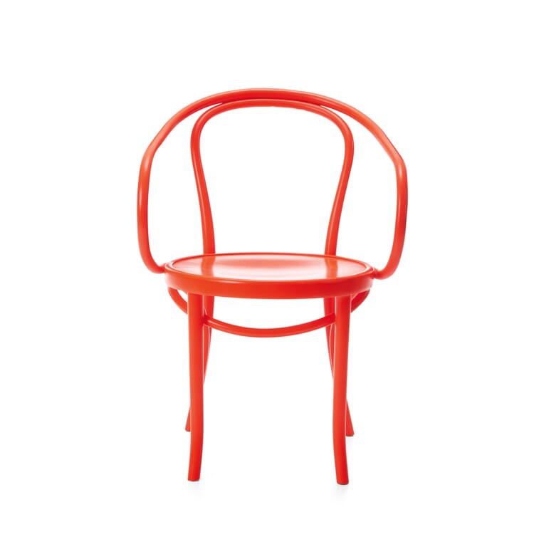 Armchair B-9, RAL 3026 Luminous bright red