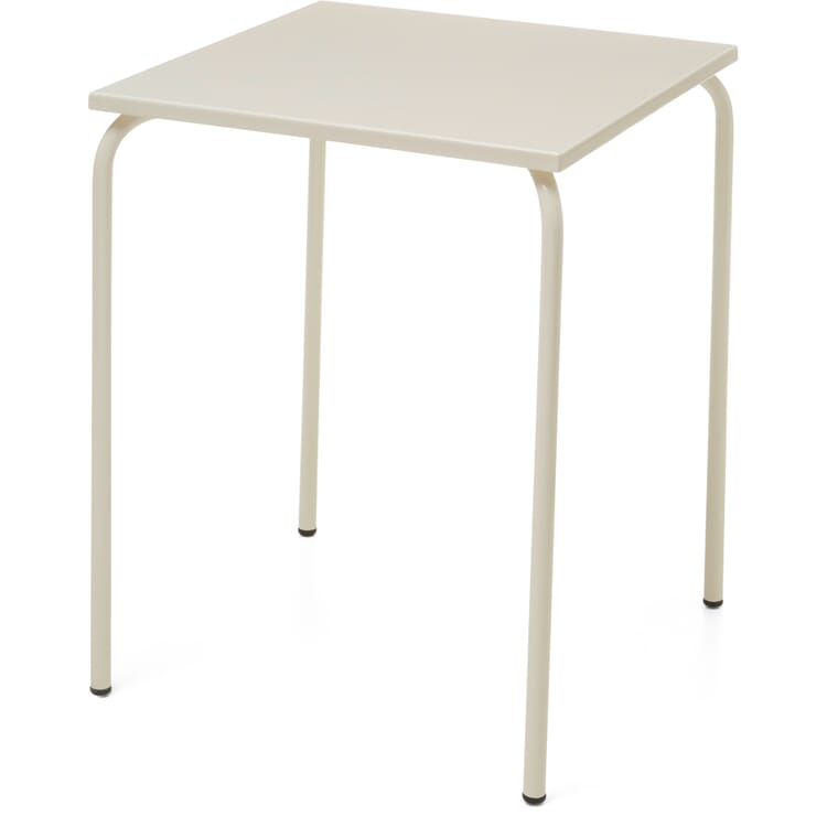 Estoril table, RAL 1013 Oyster white