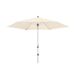 Stelvio parasol, round Cream