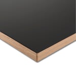 Table top for ERIK table frame, rectangular Dark gray