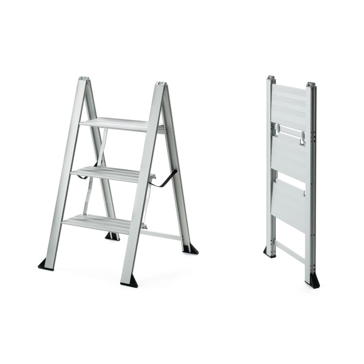 Household ladder aluminum, 3-stage